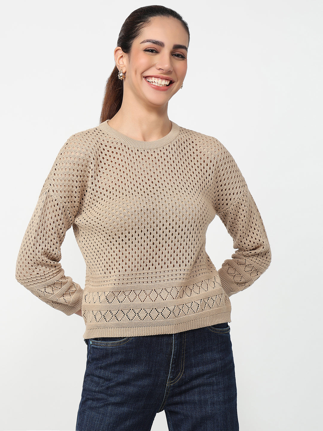 Women Summer Sand Ponitelle Top