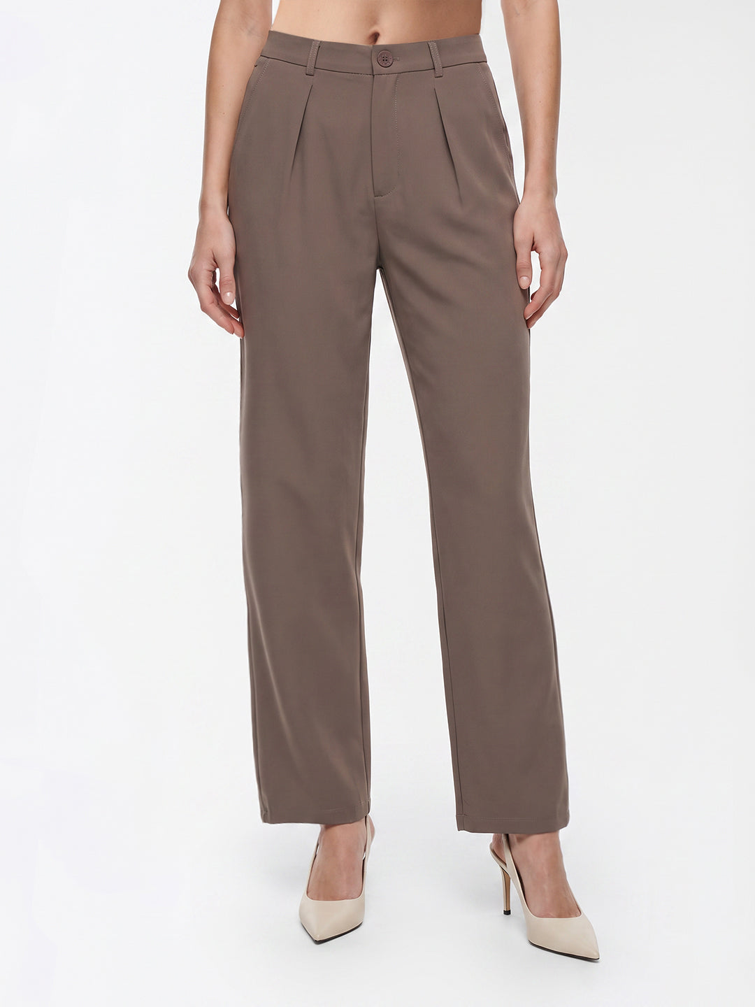 Women Stone Wide Leg Korean Pants