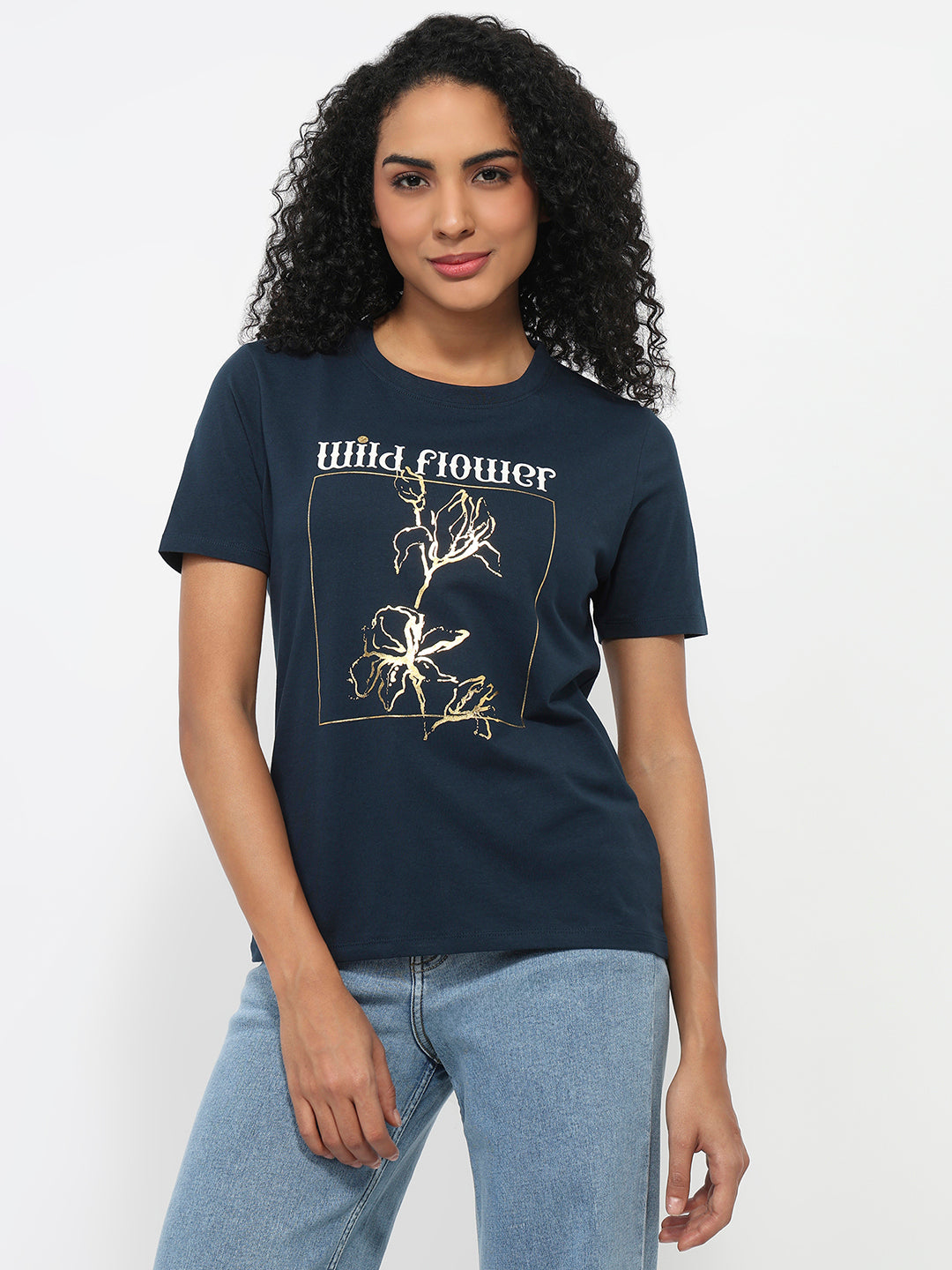 Women Airforce Graphic T-Shirt