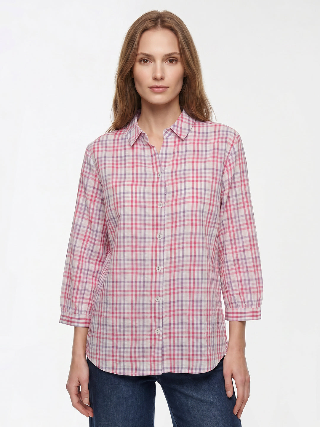 Women Pink/Purple Shirt