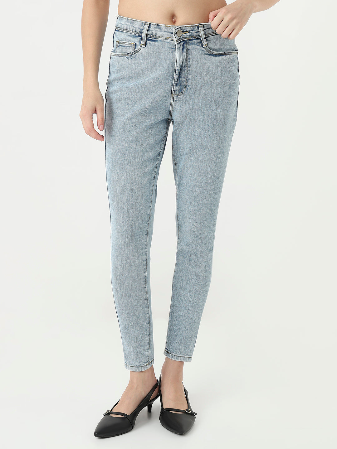 Women High-Rise Skinny Jeans