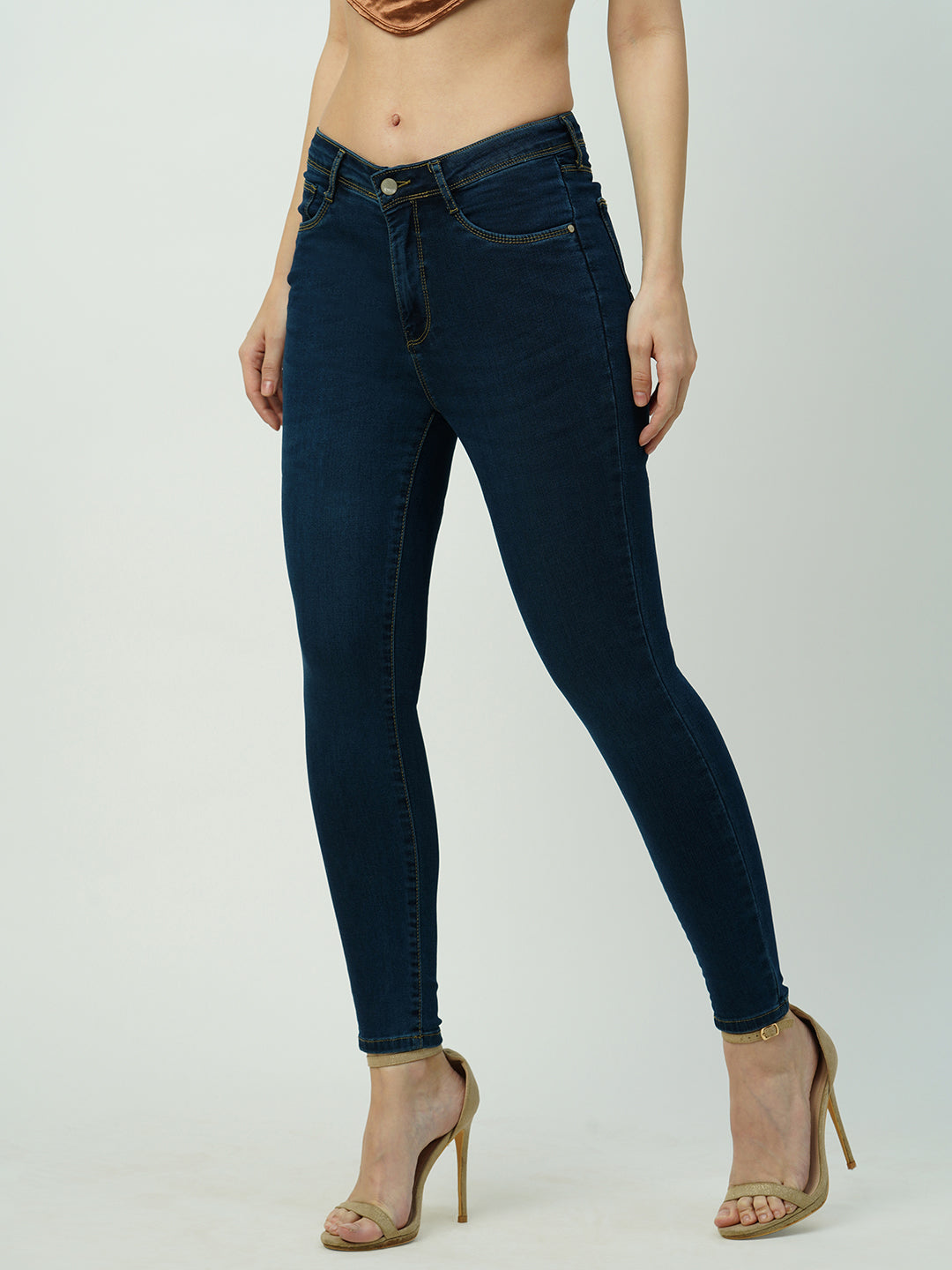 Women High-Rise Slimming Skinny Fit Jeans