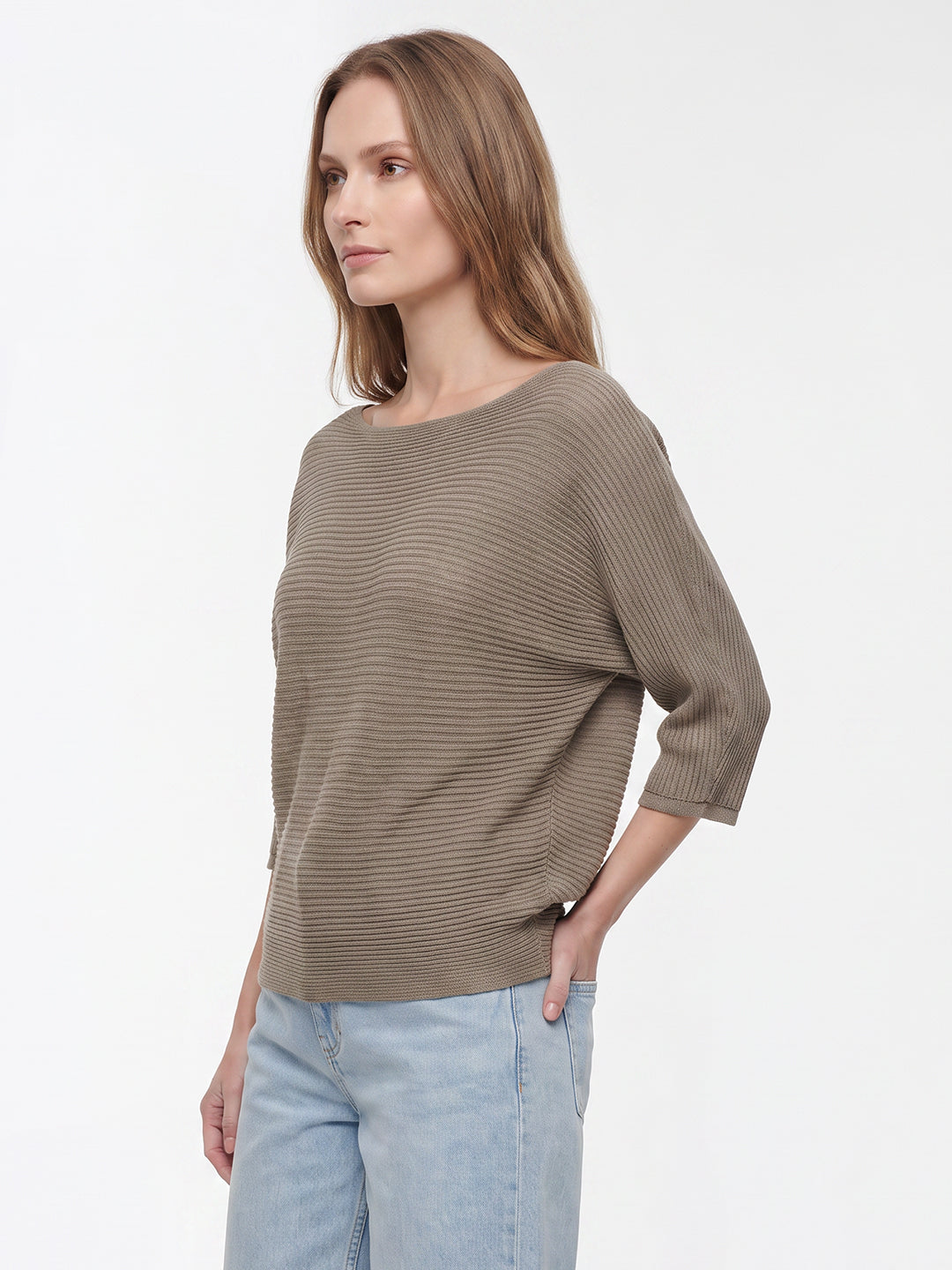 Women Dark Champagne Batsleeve