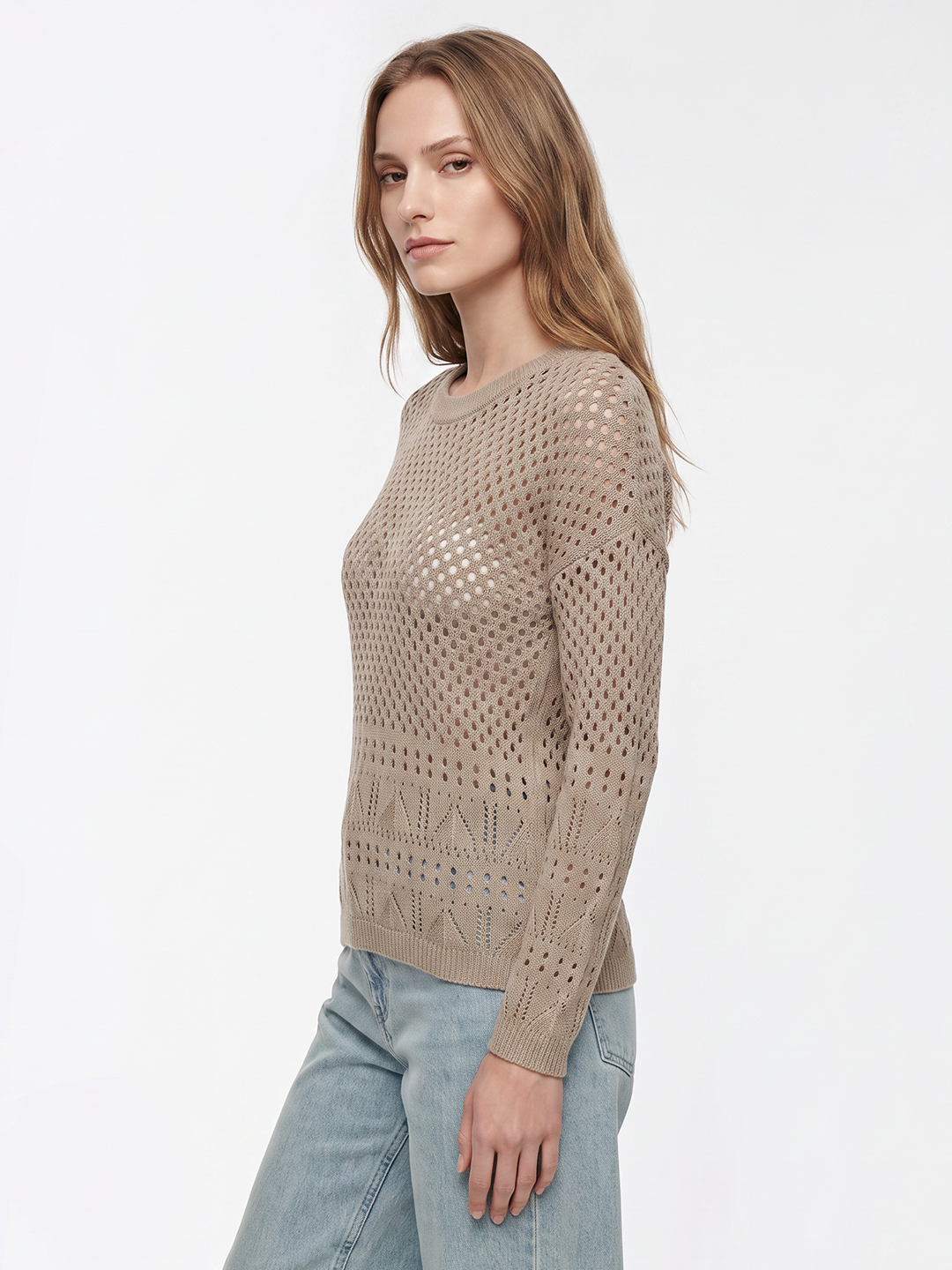 Women Champagne Ponitelle Top