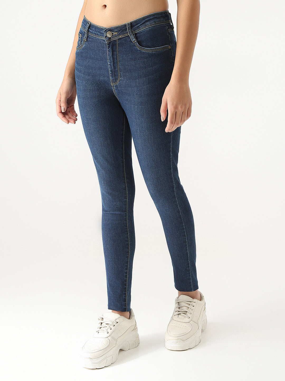 Women High-Rise Skinny Fit Jeans