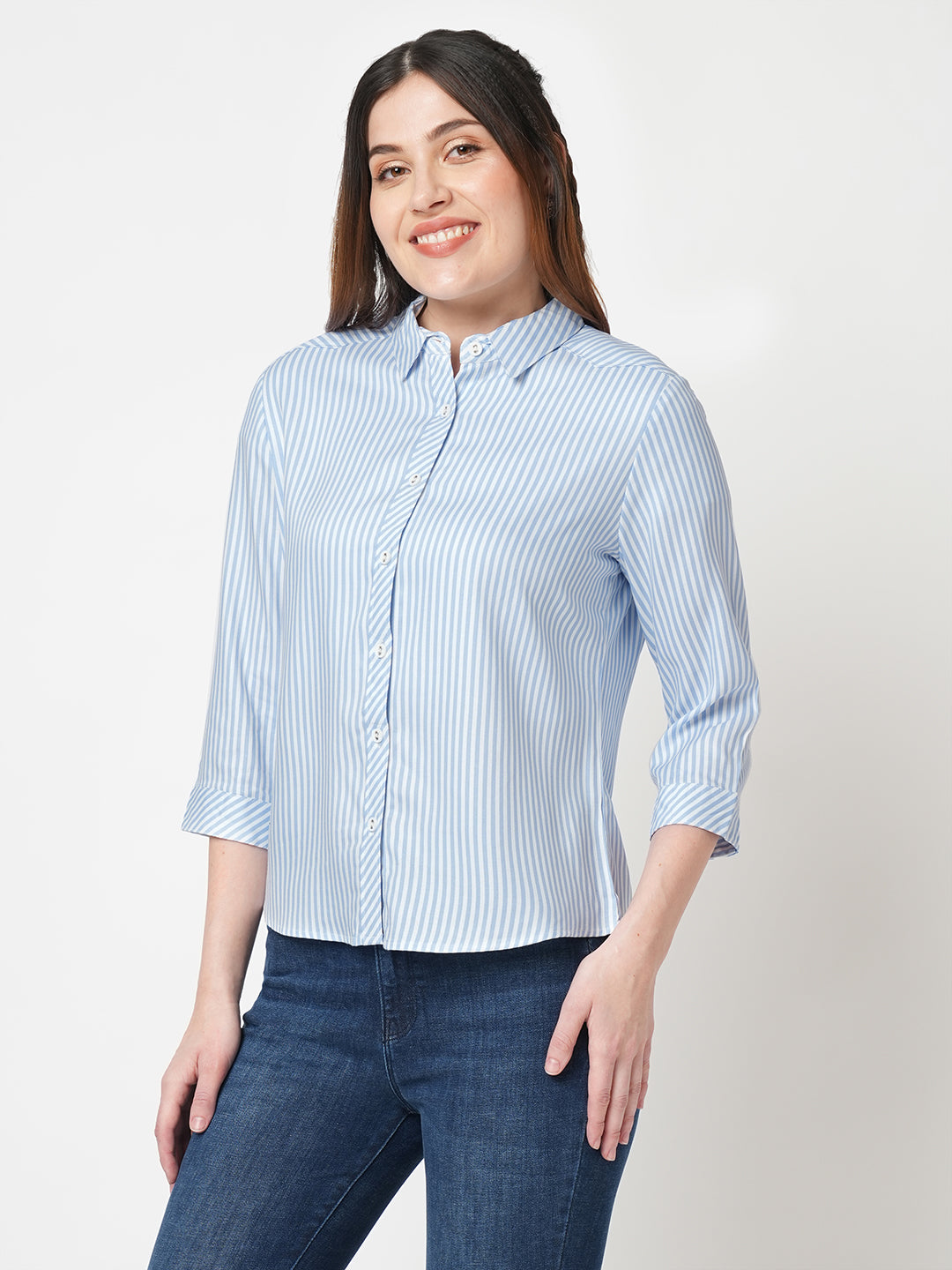 Women Striped Shirt