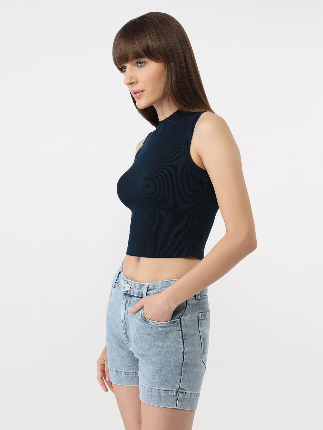 Women Airforce Slim Sleeveless Tank Top