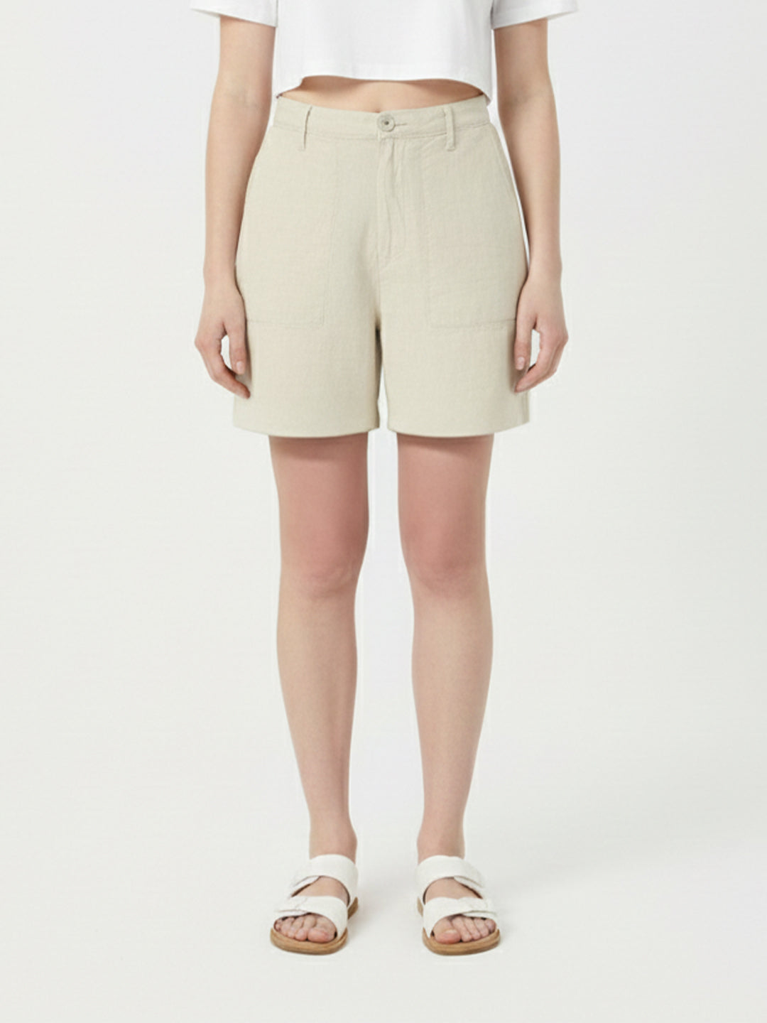 Women Light Natural Shorts