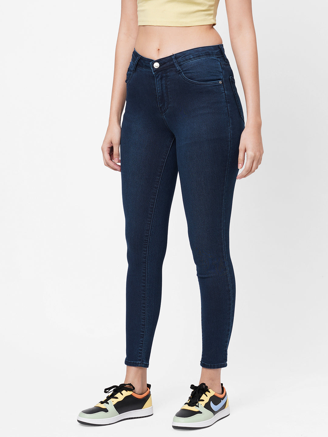Women High-Rise Skinny Jeans