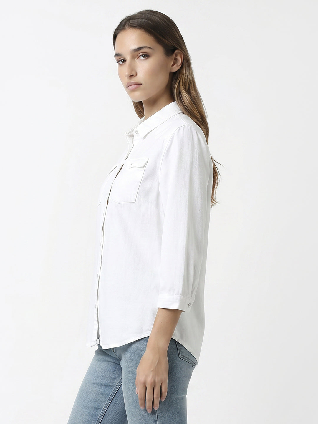Women White Shirt