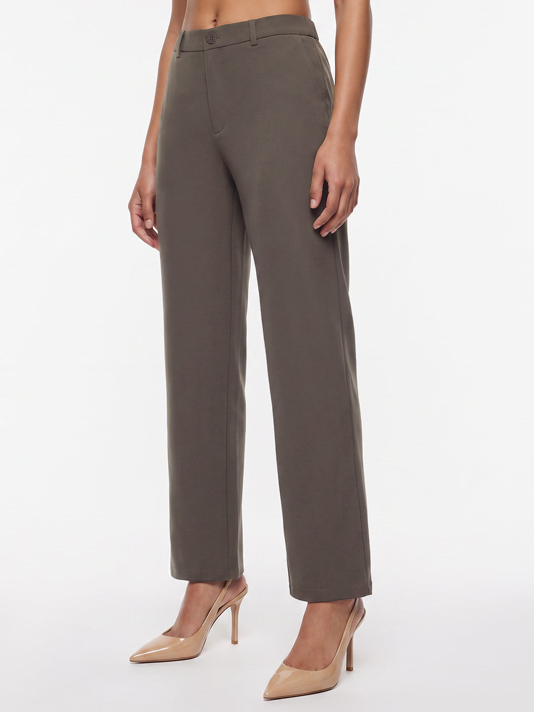 Mouse Straight Fit Korean Pants