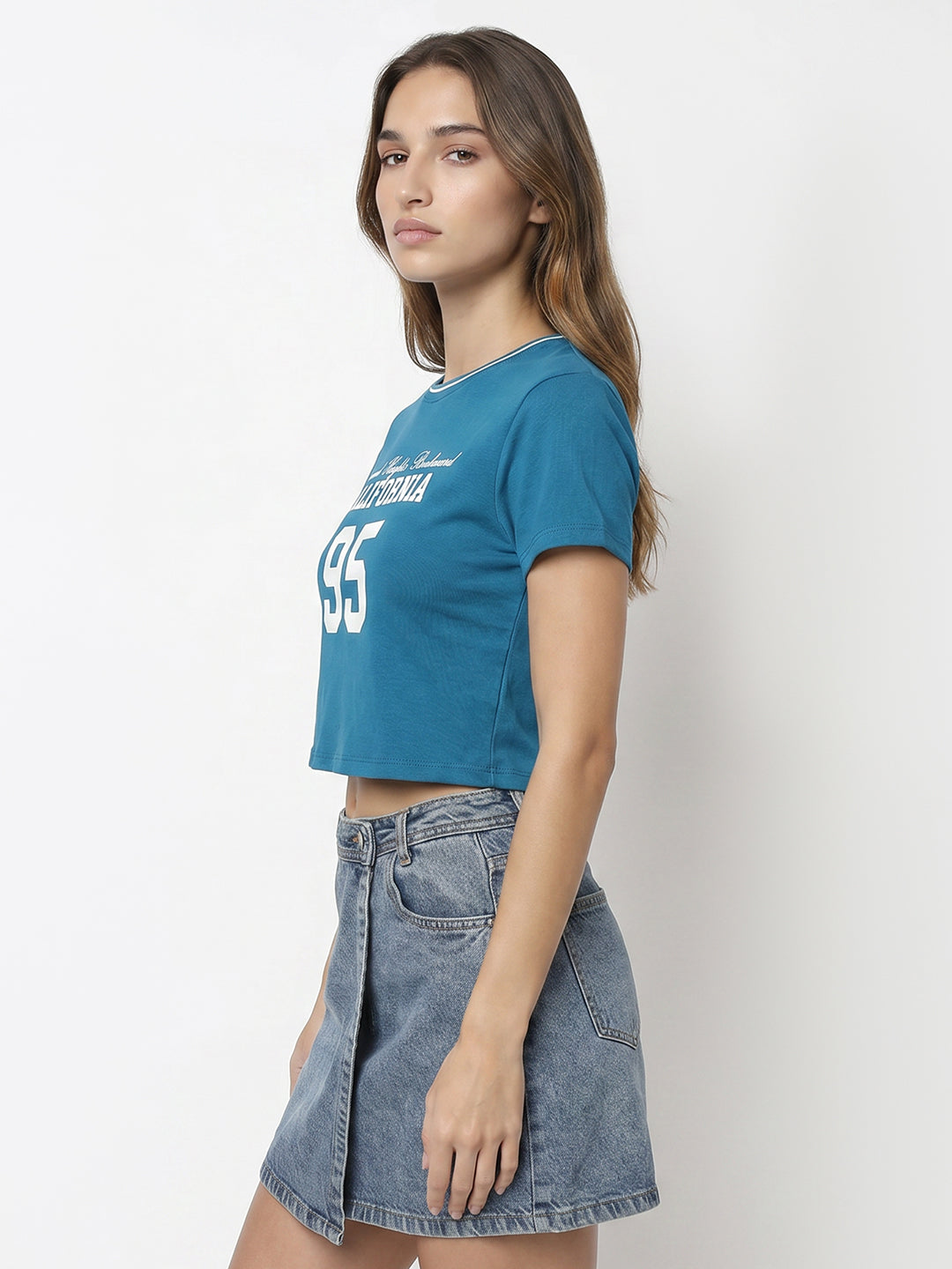 Women Dark Teal Genz Tees