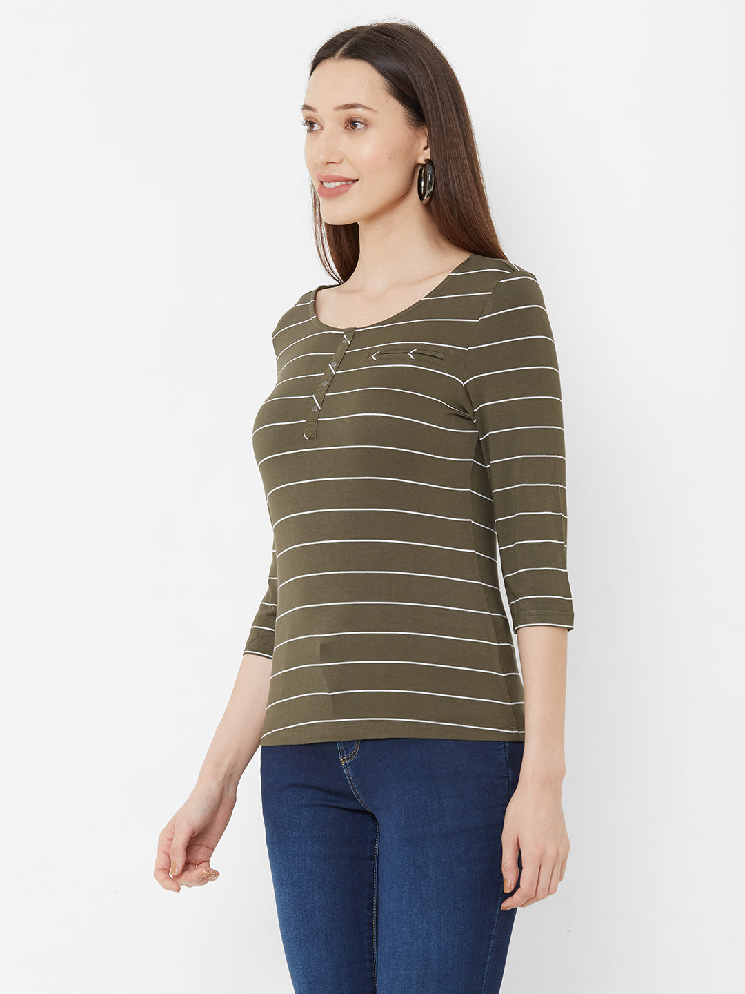 Women Striped T-Shirt
