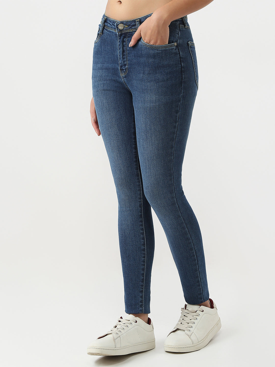 Women High-Rise Skinny Fit Jeans