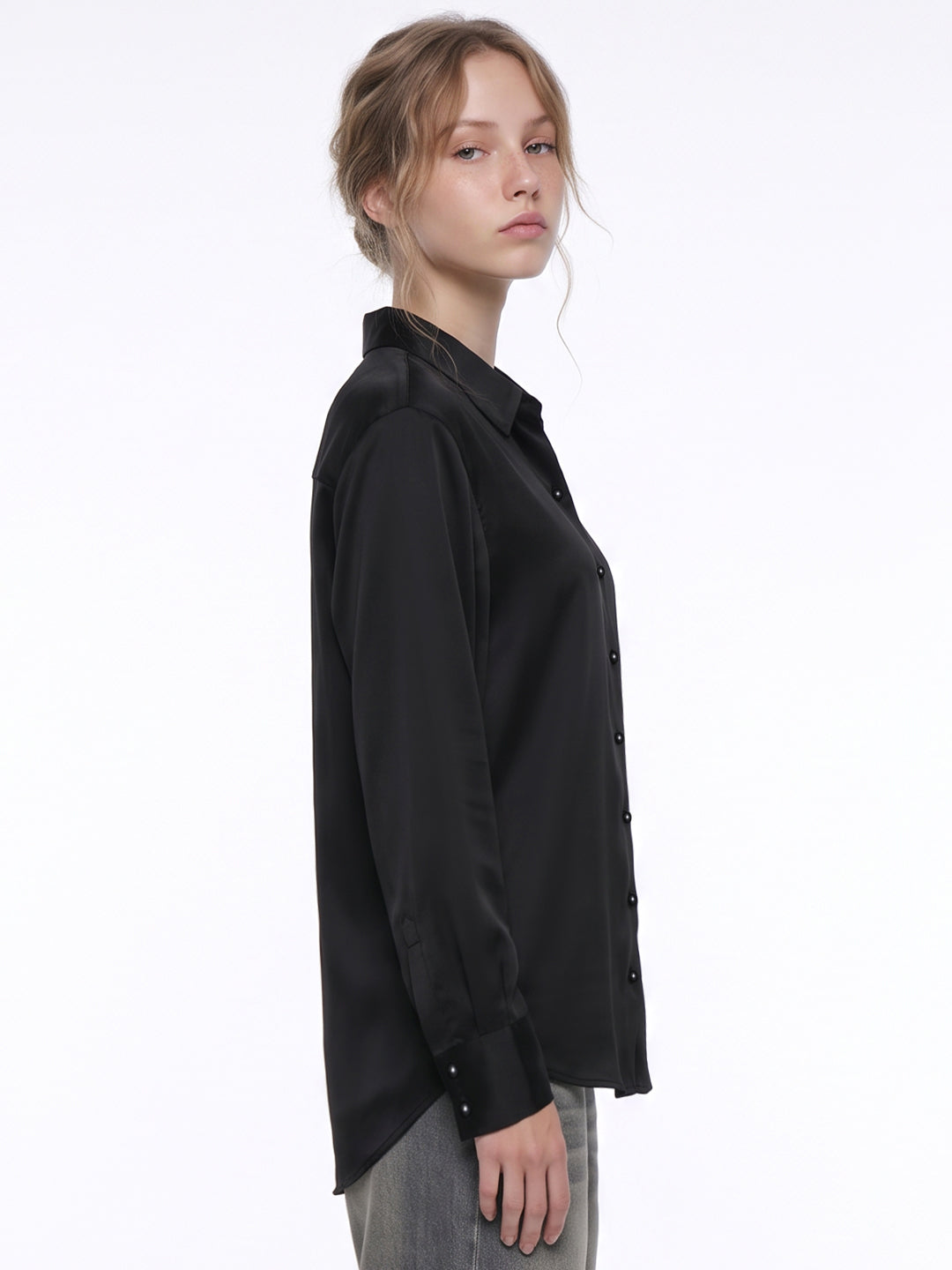 Black Oversized Shirt