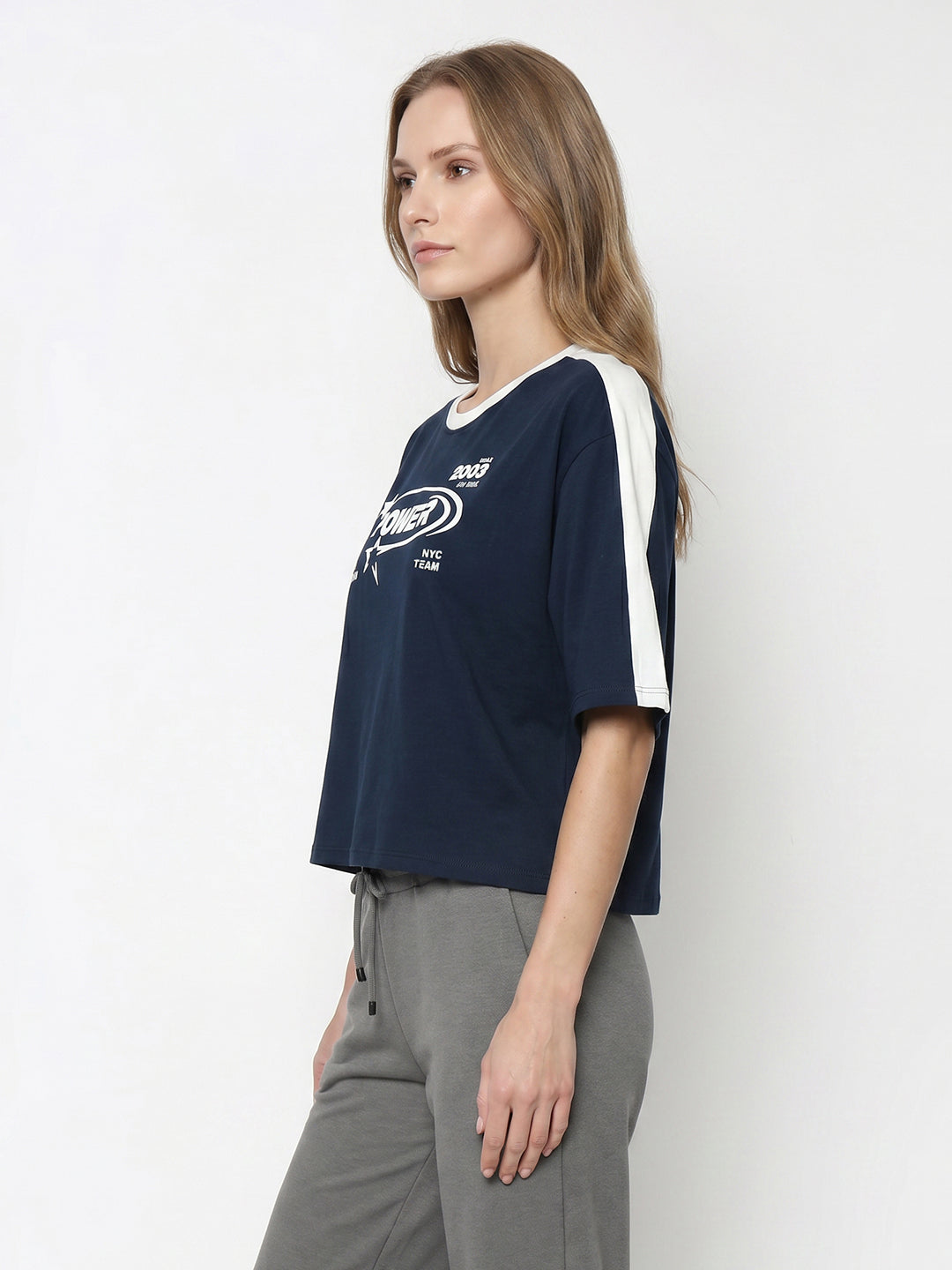 Women Airforce Graphic Genz Tees