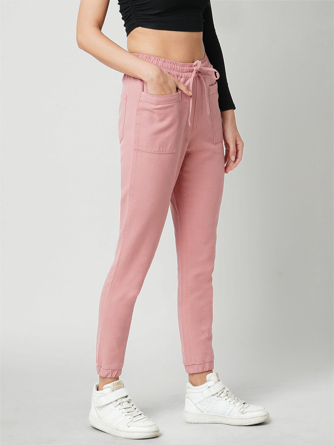 Women High-Rise Comfort Fit Joggers