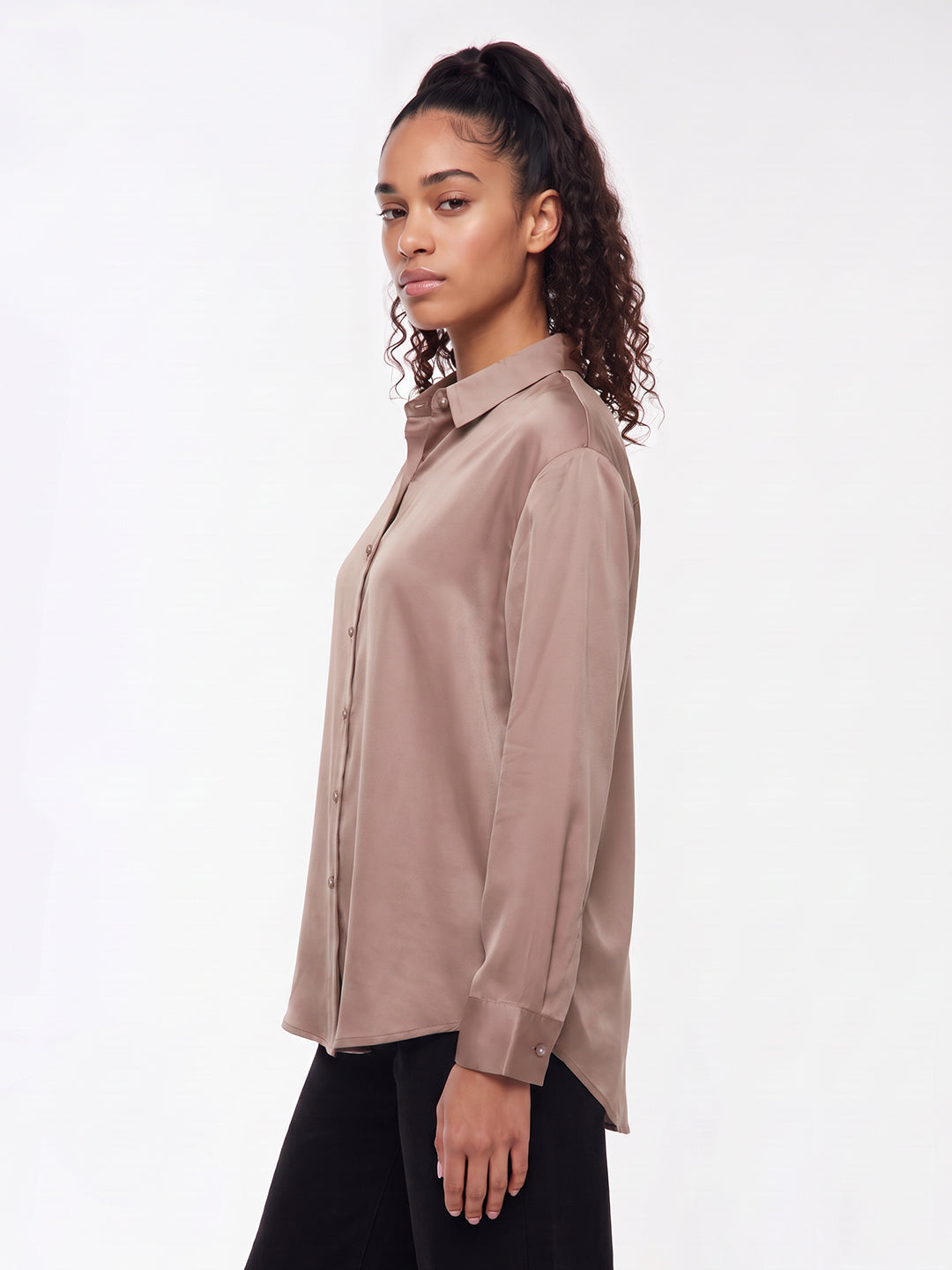 Gray Daze Oversized Shirt