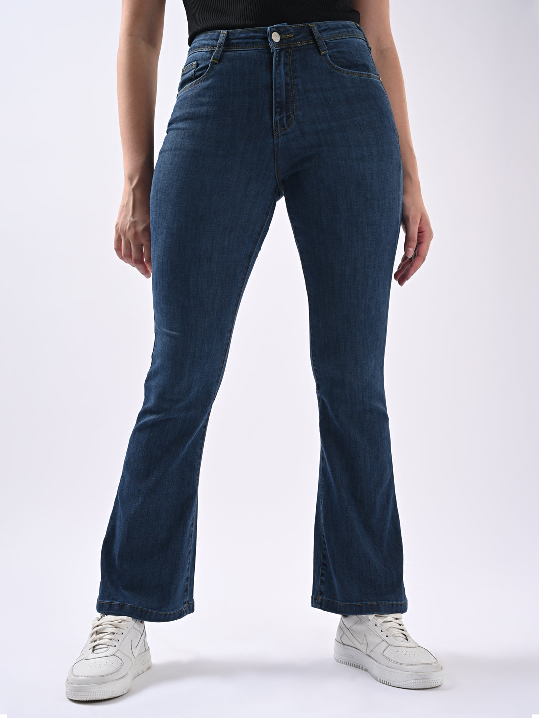Women High-Rise Flare Jeans