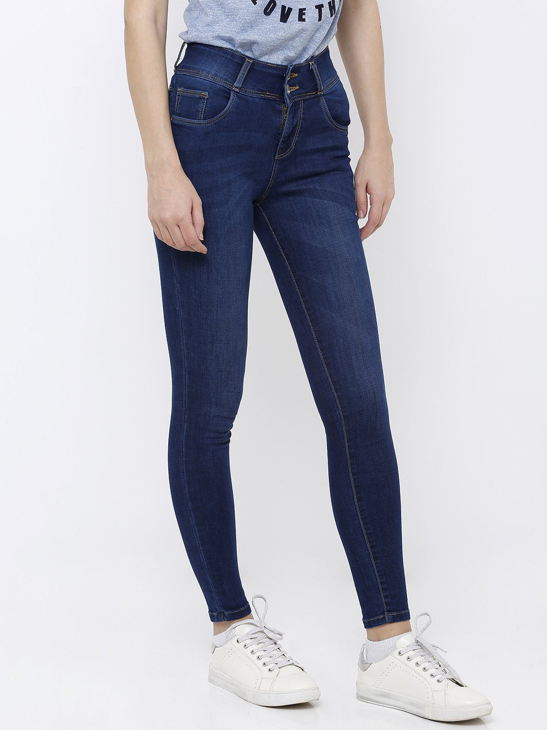Women High-Rise Skinny Fit Jeans