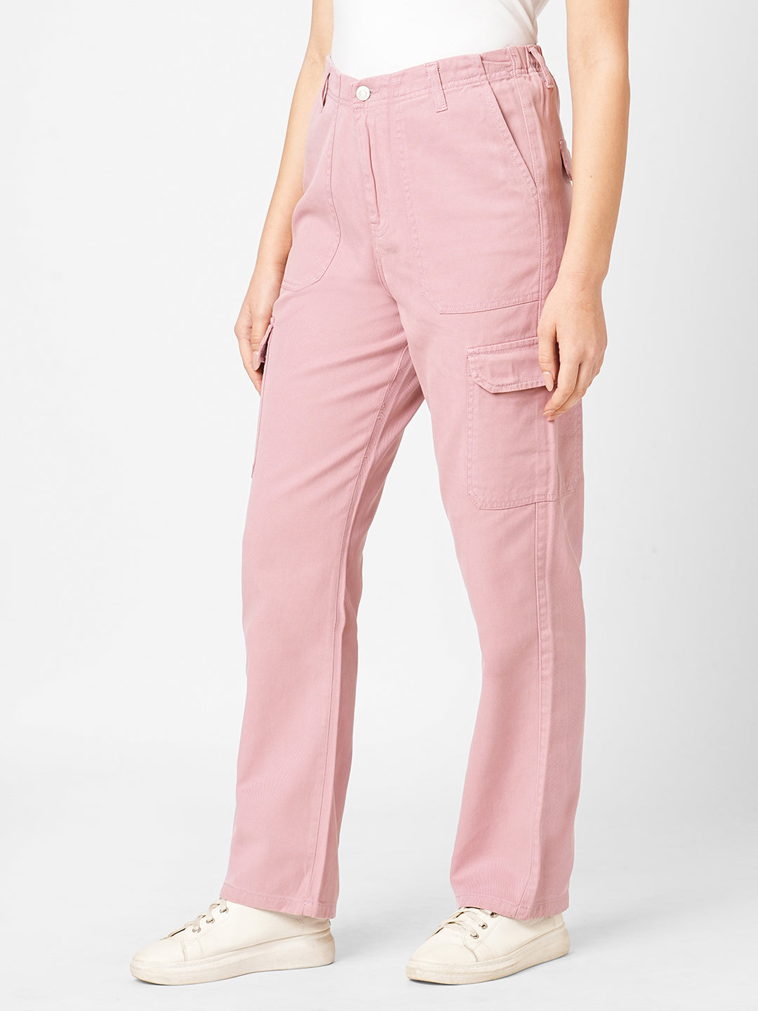 Women Dusty Pink Cargo