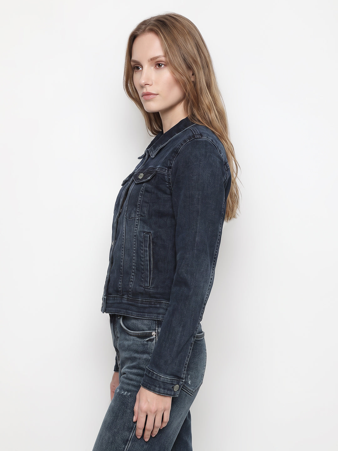 Women Slate Blue Jacket