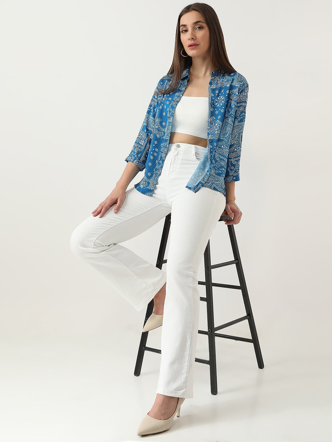 Women Airforce Printed Shirt