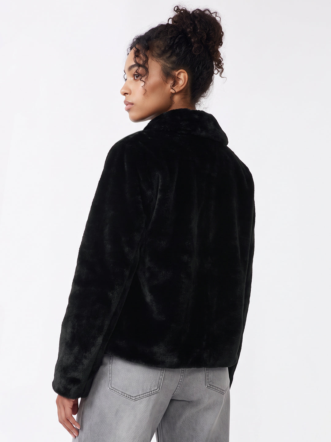 Black Winter Soft Jacket