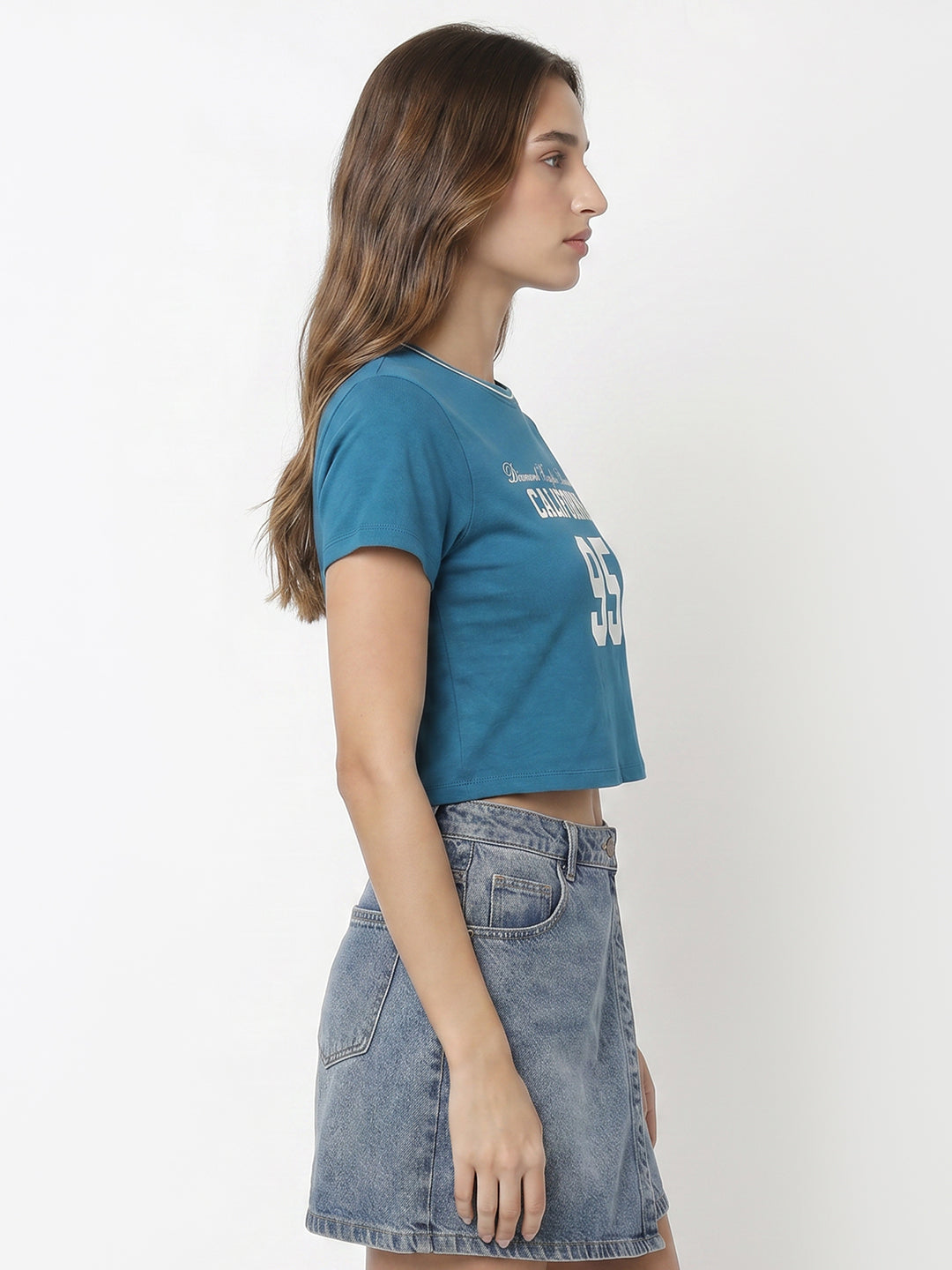 Women Dark Teal Genz Tees