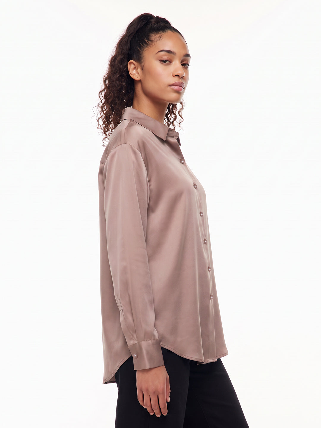 Gray Daze Oversized Shirt