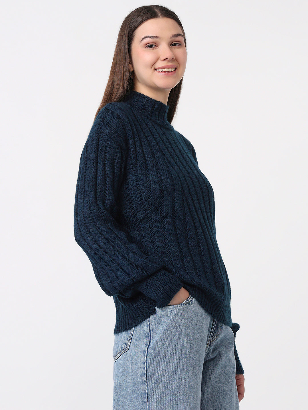 Women Airforce Slim Fit Sweater