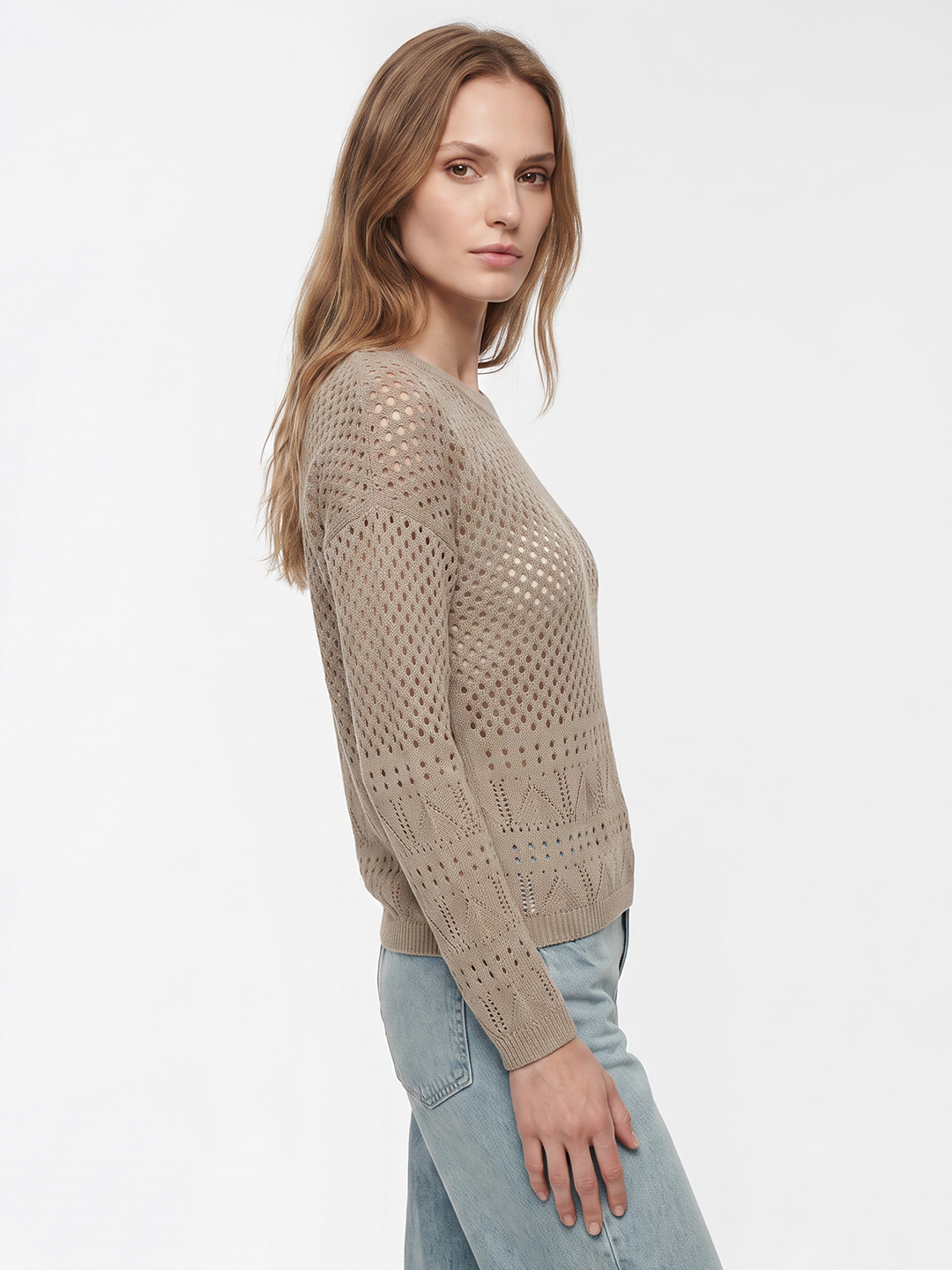Women Champagne Ponitelle Top