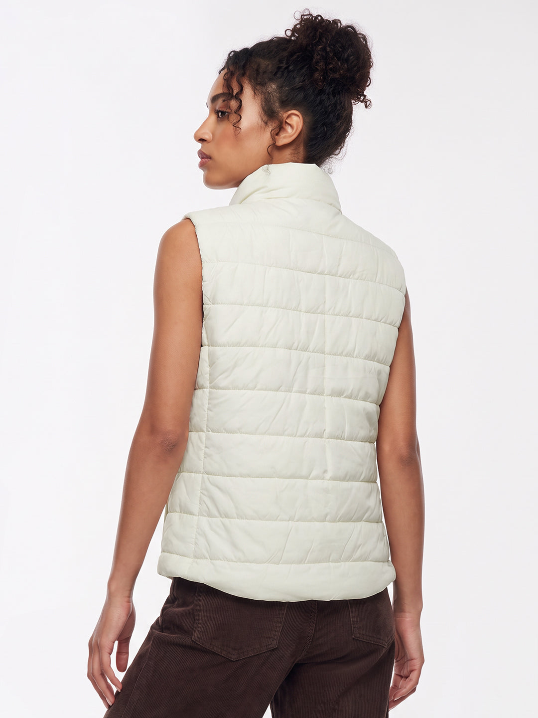 Ivory Winter Puffer Jacket