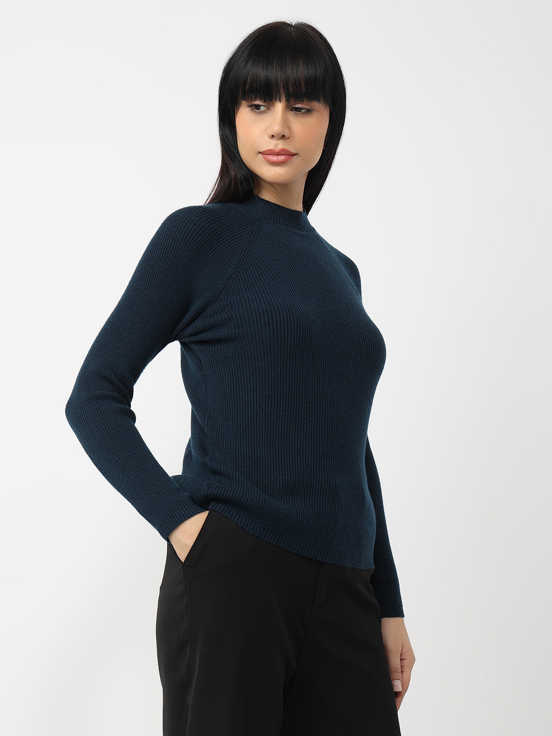 Women Airforce Slim Fit Sweater