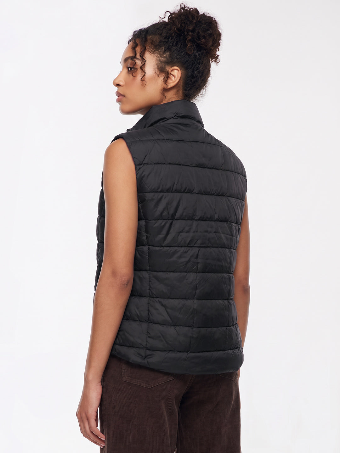 Black Winter Puffer Jacket