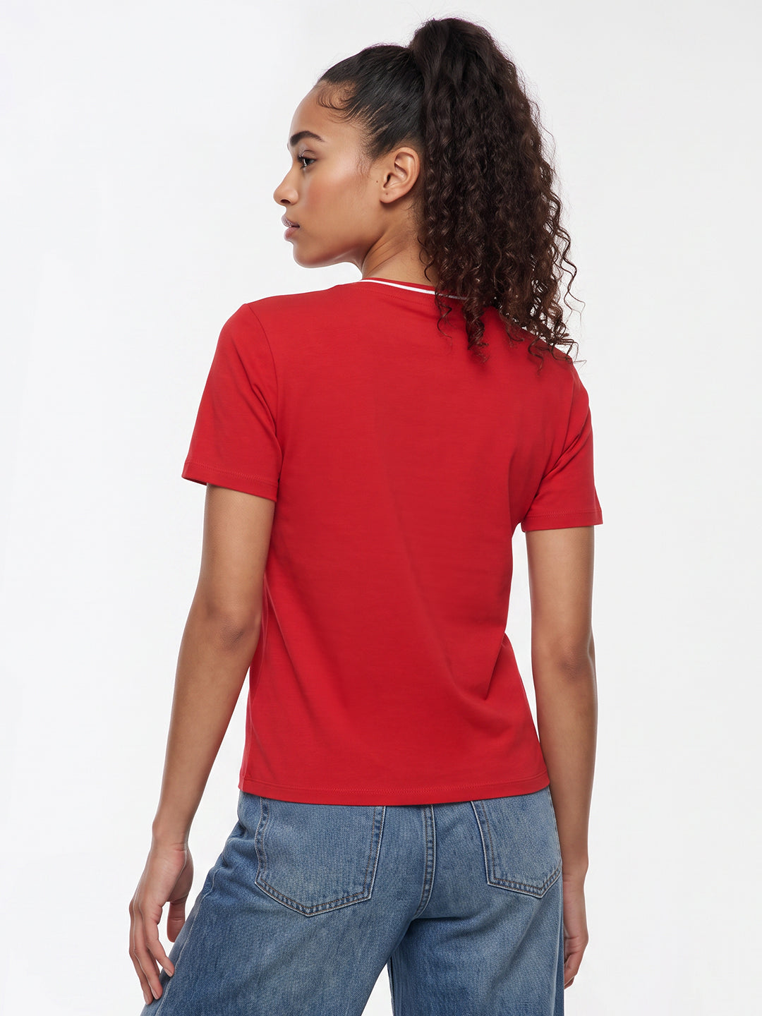Red Graphic Neo Tees