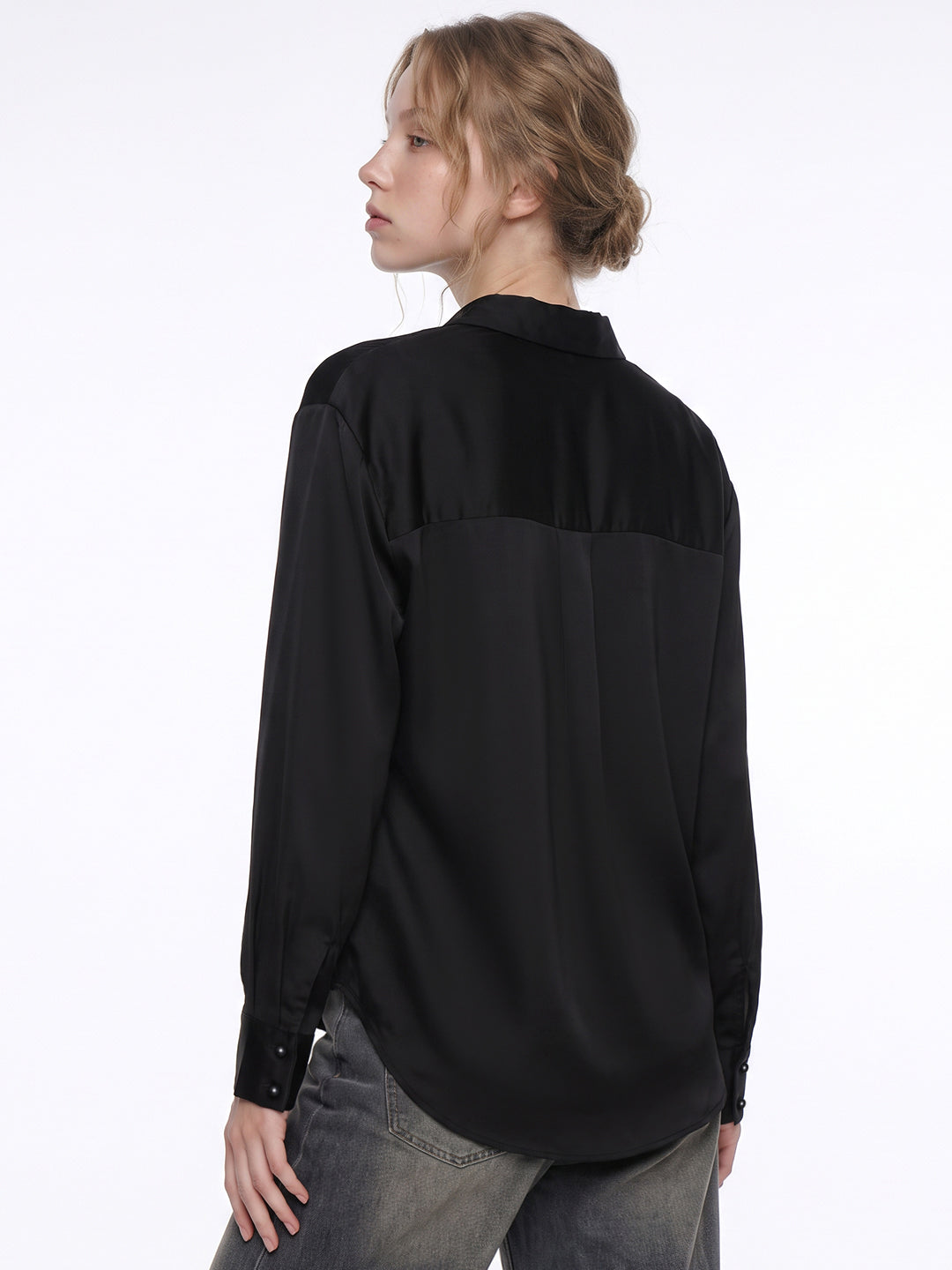Black Oversized Shirt