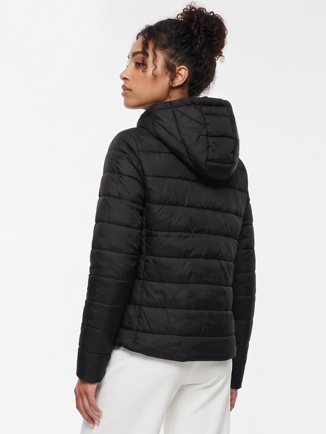 Black Winter Puffer Jacket