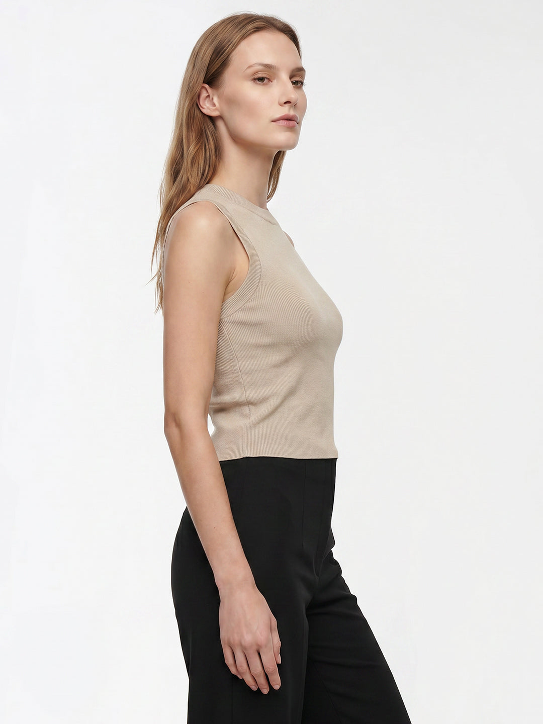 Women Champagne Tank Top