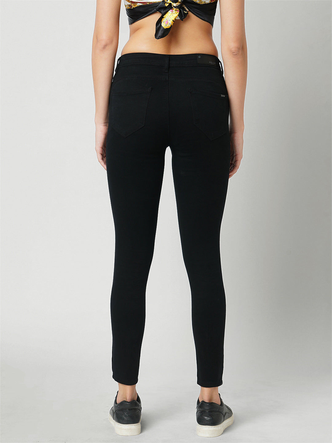 Women Mid-Rise Push Up Super Skinny Jeans