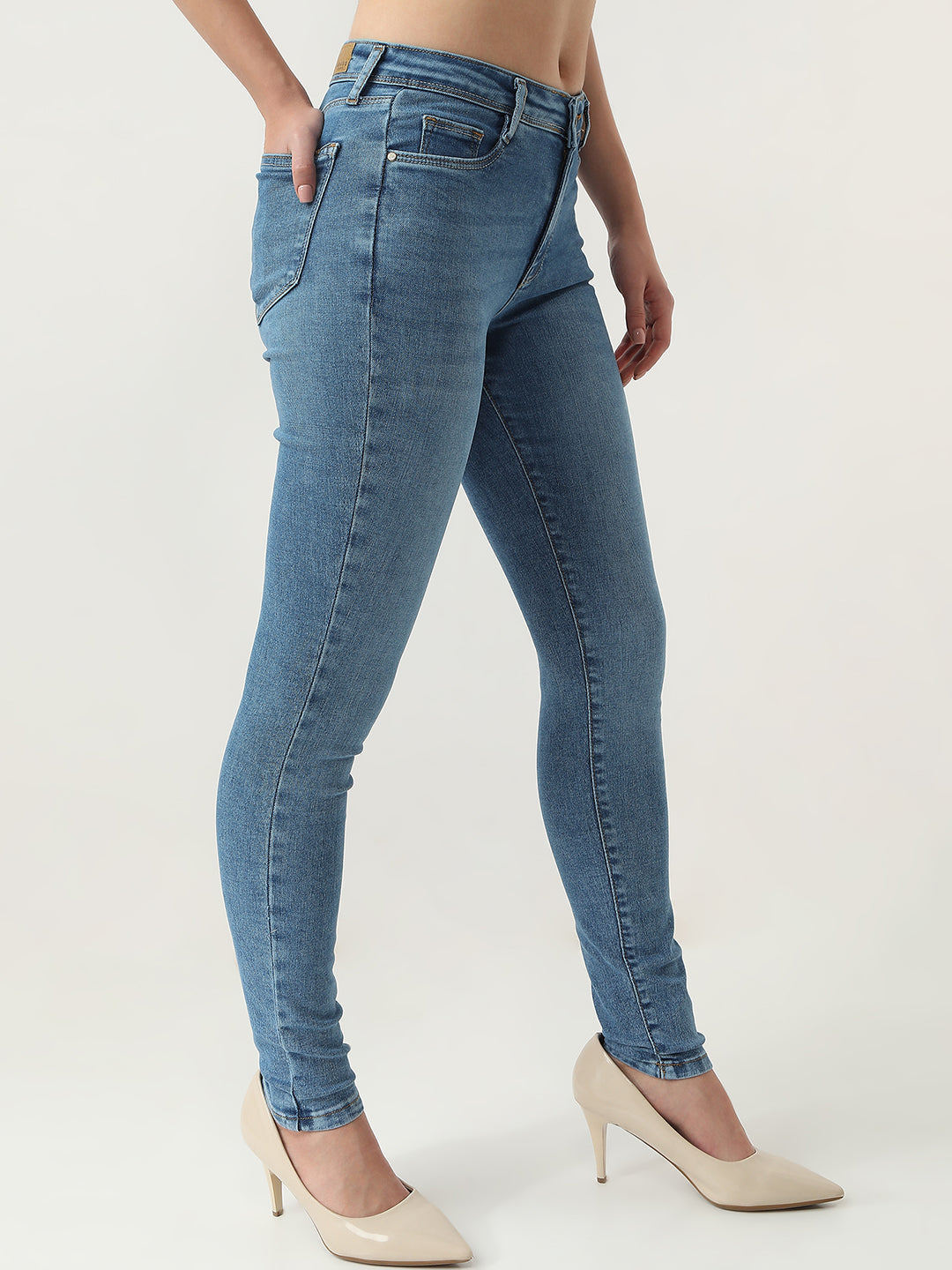 Women High-Rise Skinny Fit Jeans