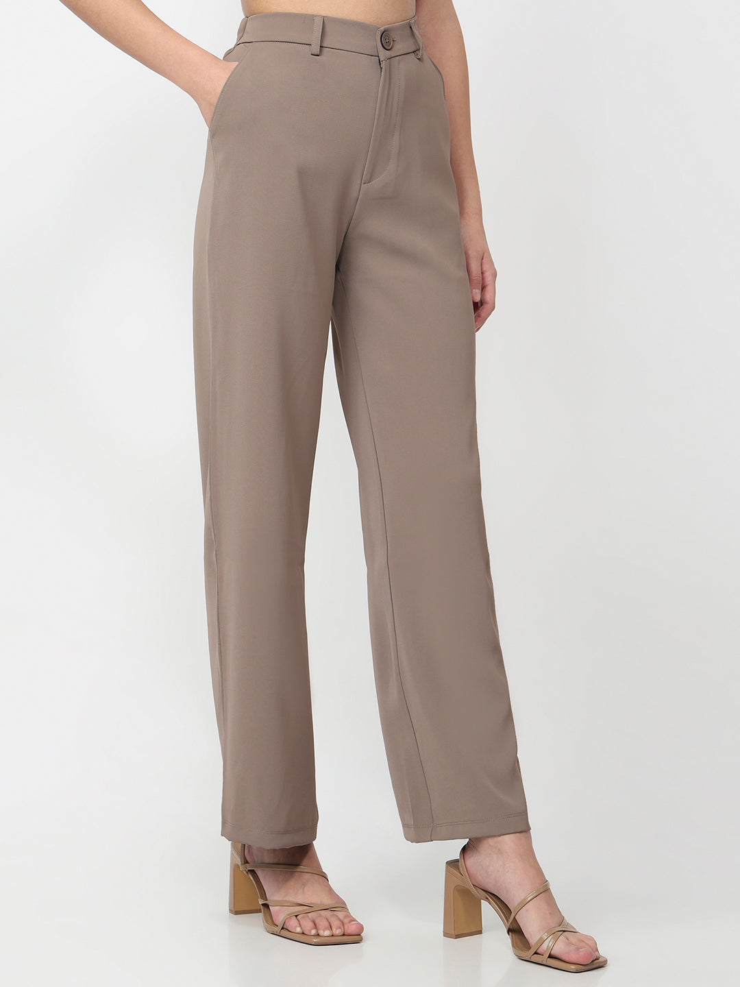 Women Stone Wide Leg Korean Pants