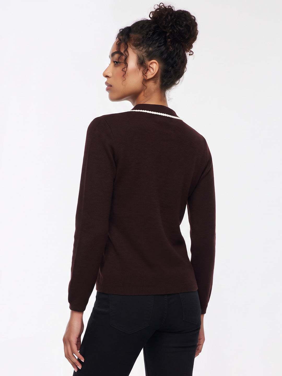Wine Flat Knit