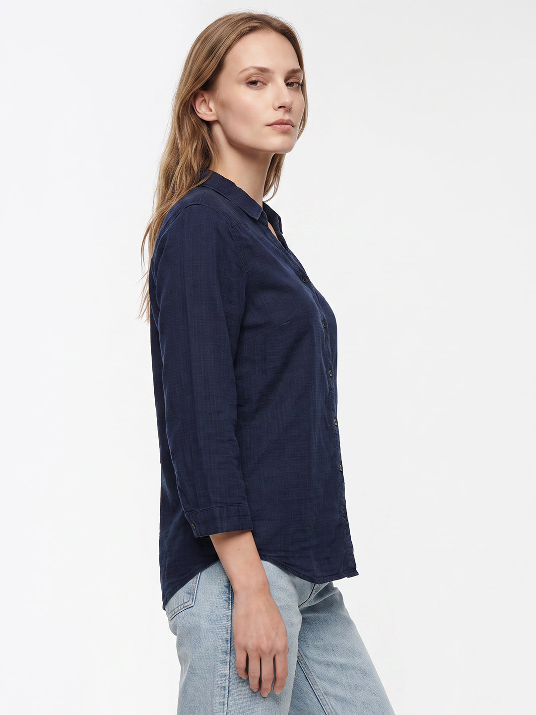 Women Indigo Shirt