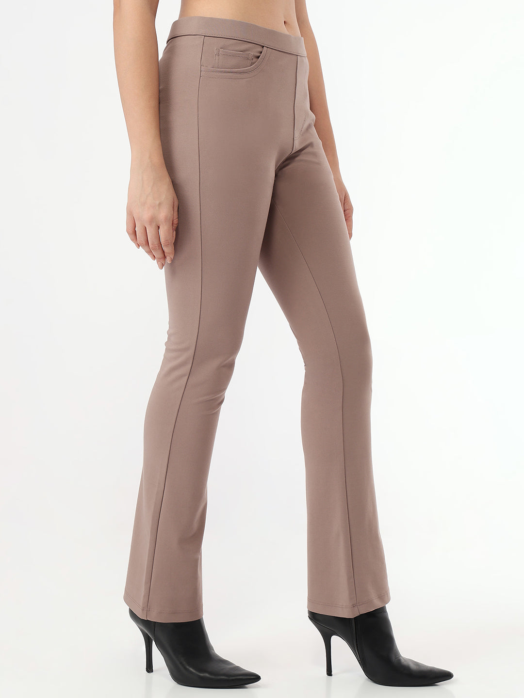 Women E Fawn Mini Flare Treggings