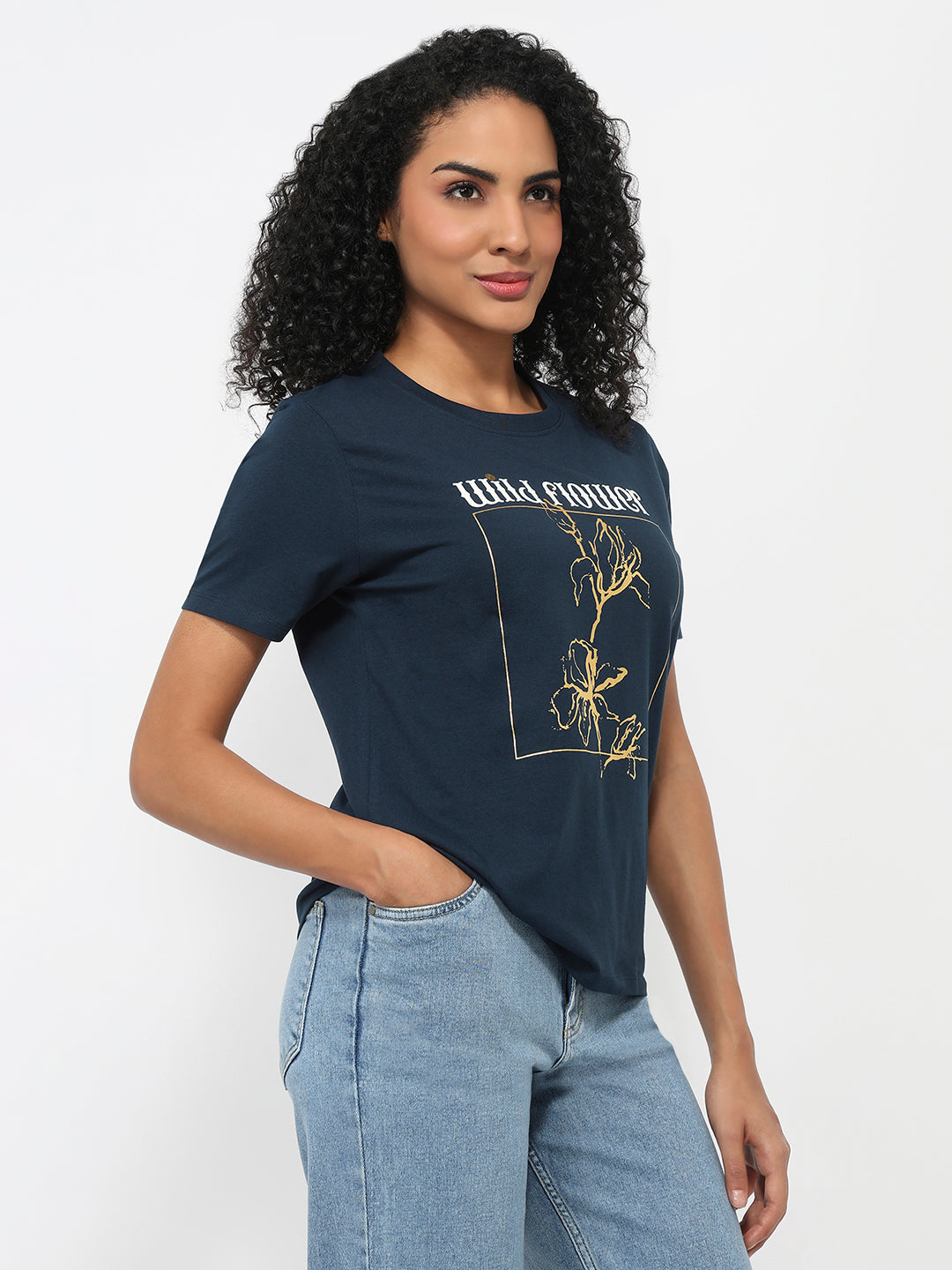 Women Airforce Graphic T-Shirt
