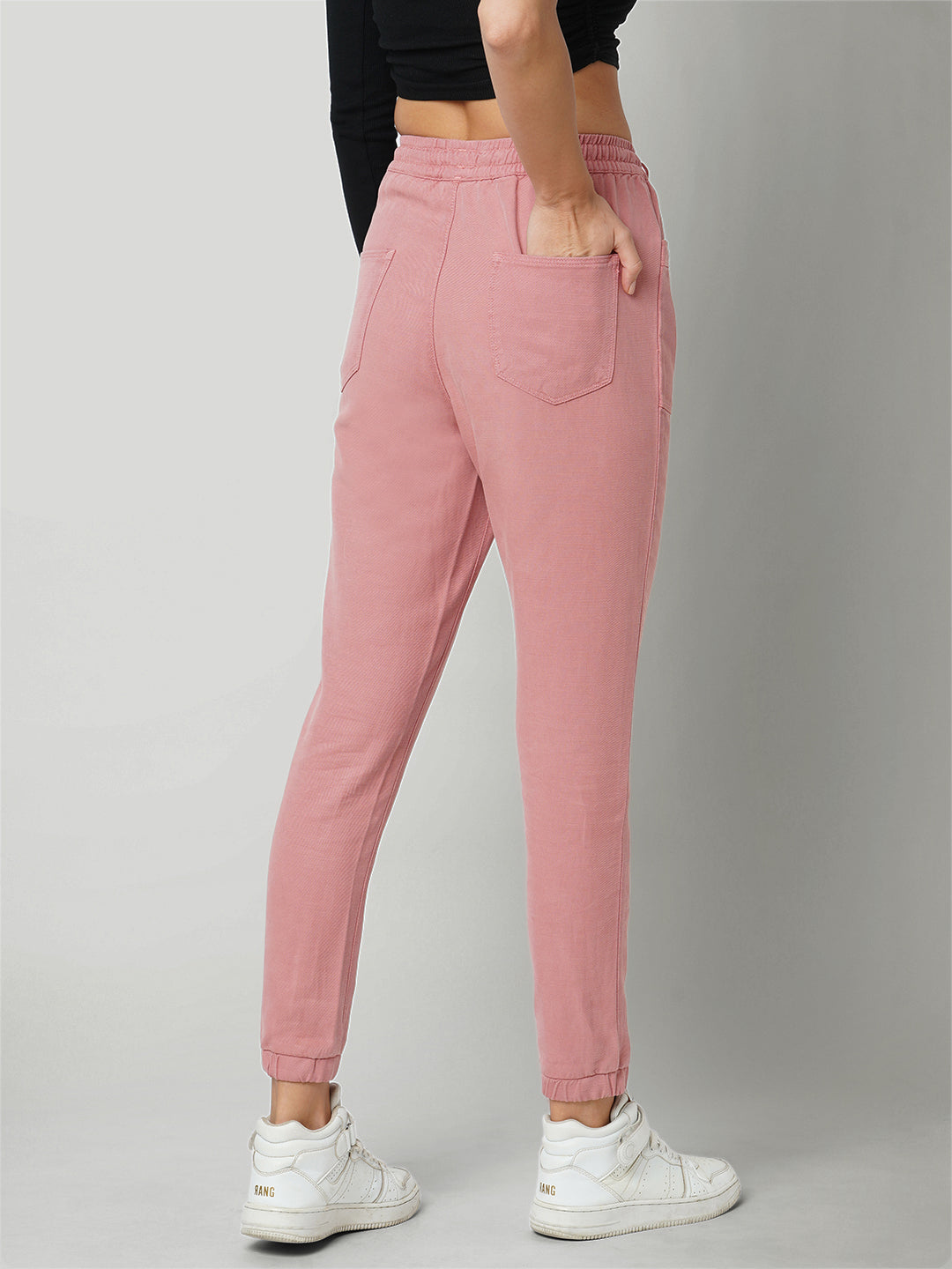 Women High-Rise Comfort Fit Joggers