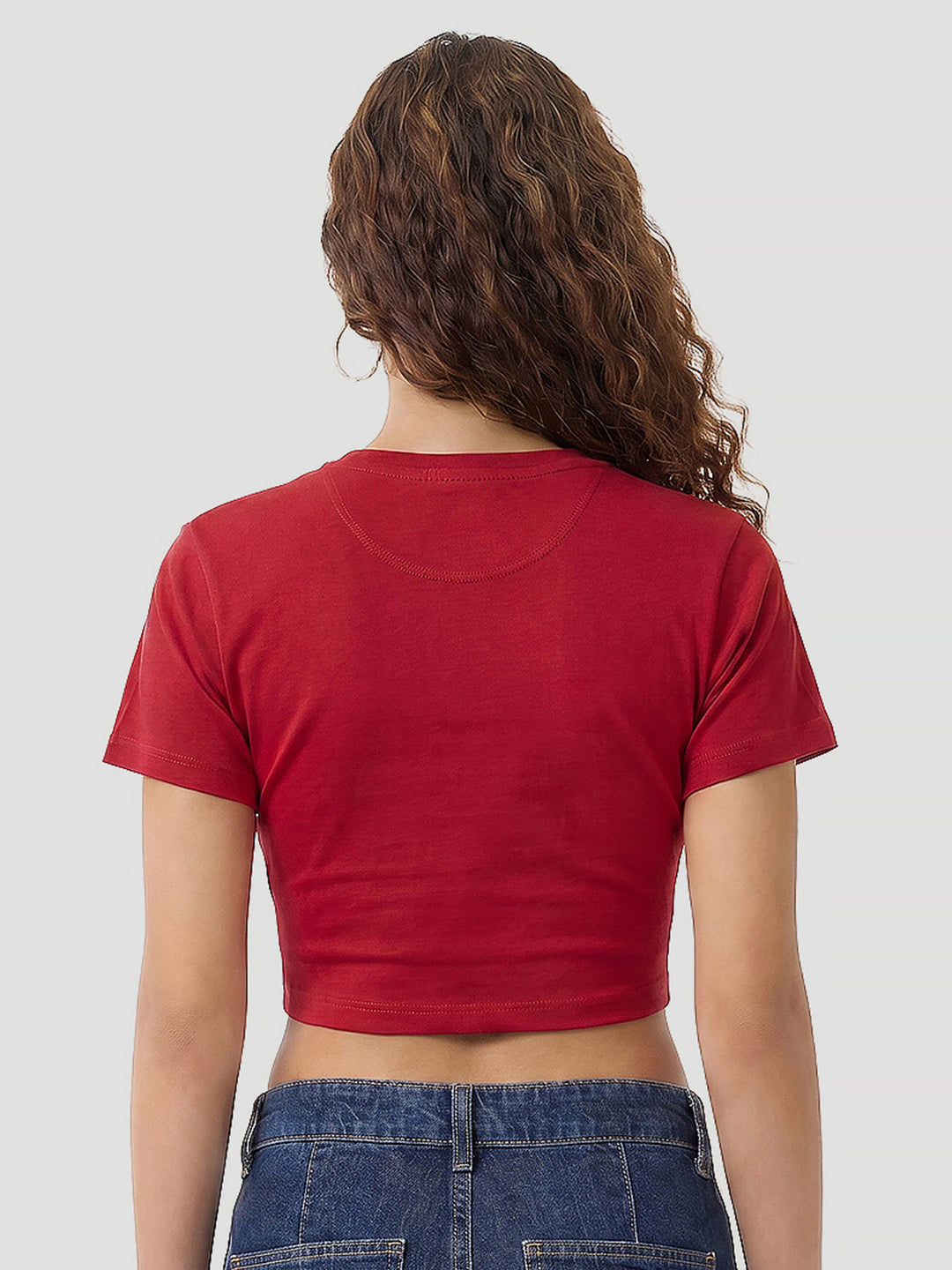 Women Red Genz Tees