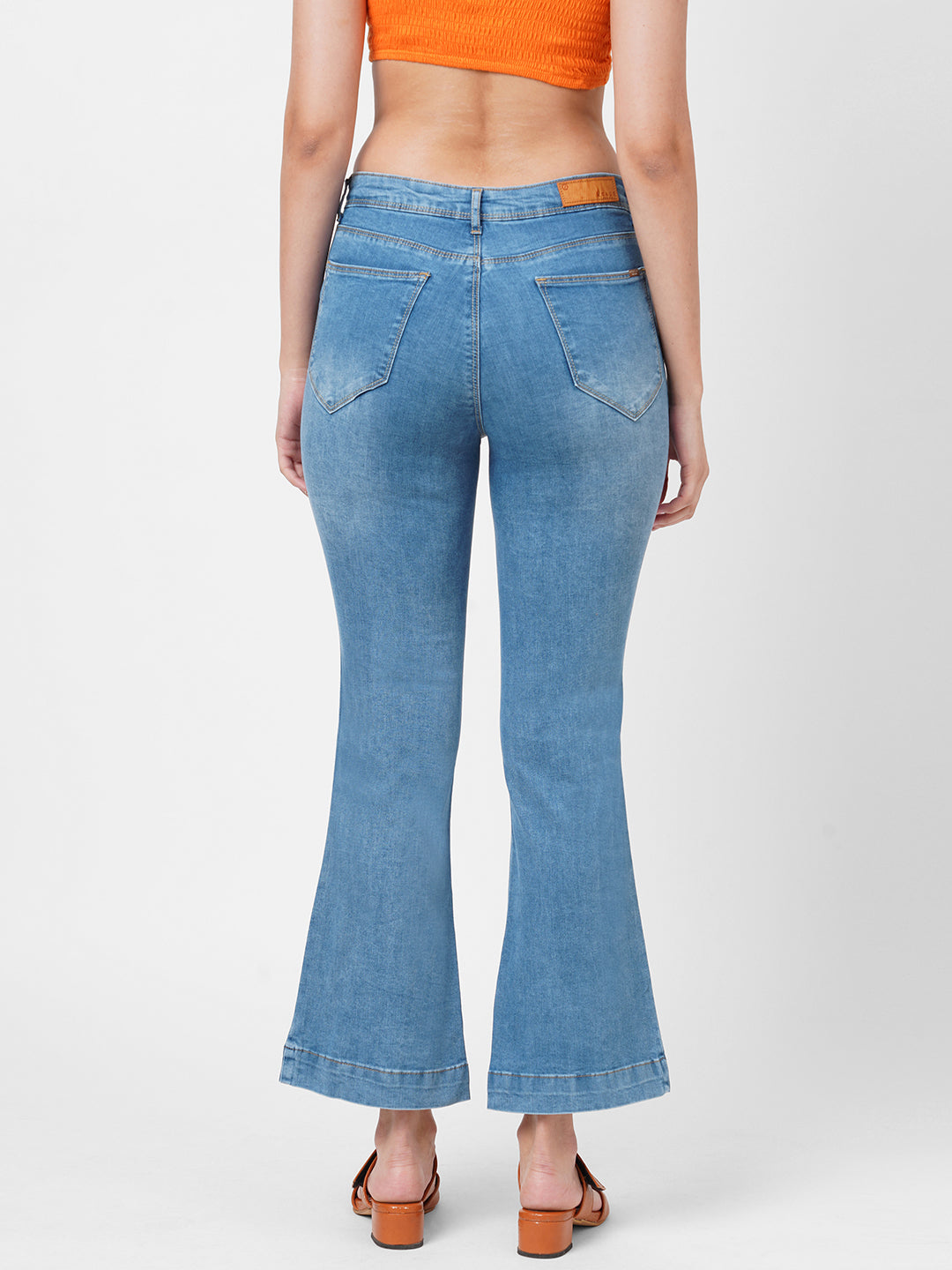Women High-Rise Flare Jeans