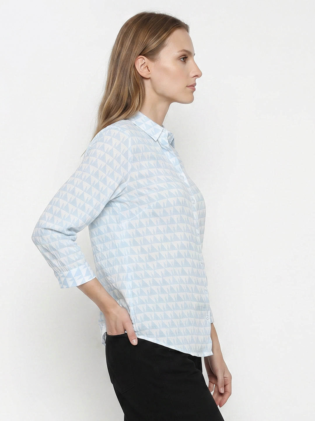 Women Sky/White Shirt